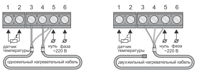 Teploluxe 2000 схема подключения